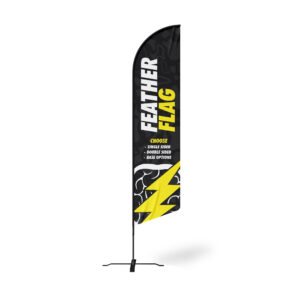 Angled Feather Flag